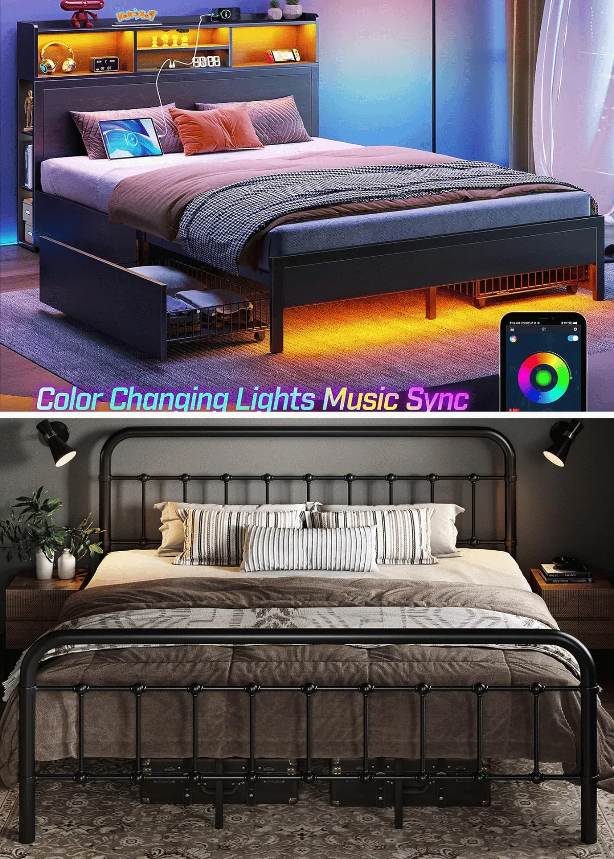 "The Best Metal Platform Bed Frame for Modern Rooms: Top 10"
