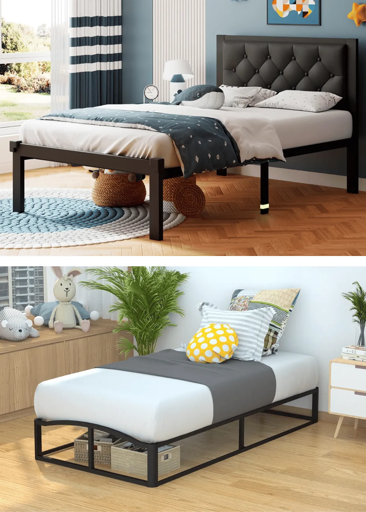 "10 Cheap Twin Bed Frames for a Stylish Kids & Teens Bedroom"