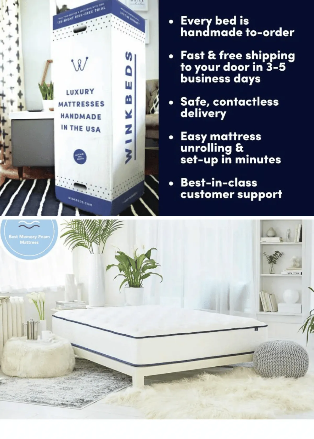 "WinkBed Mattress: Find Your Comfort Match - 4 Options Compared"