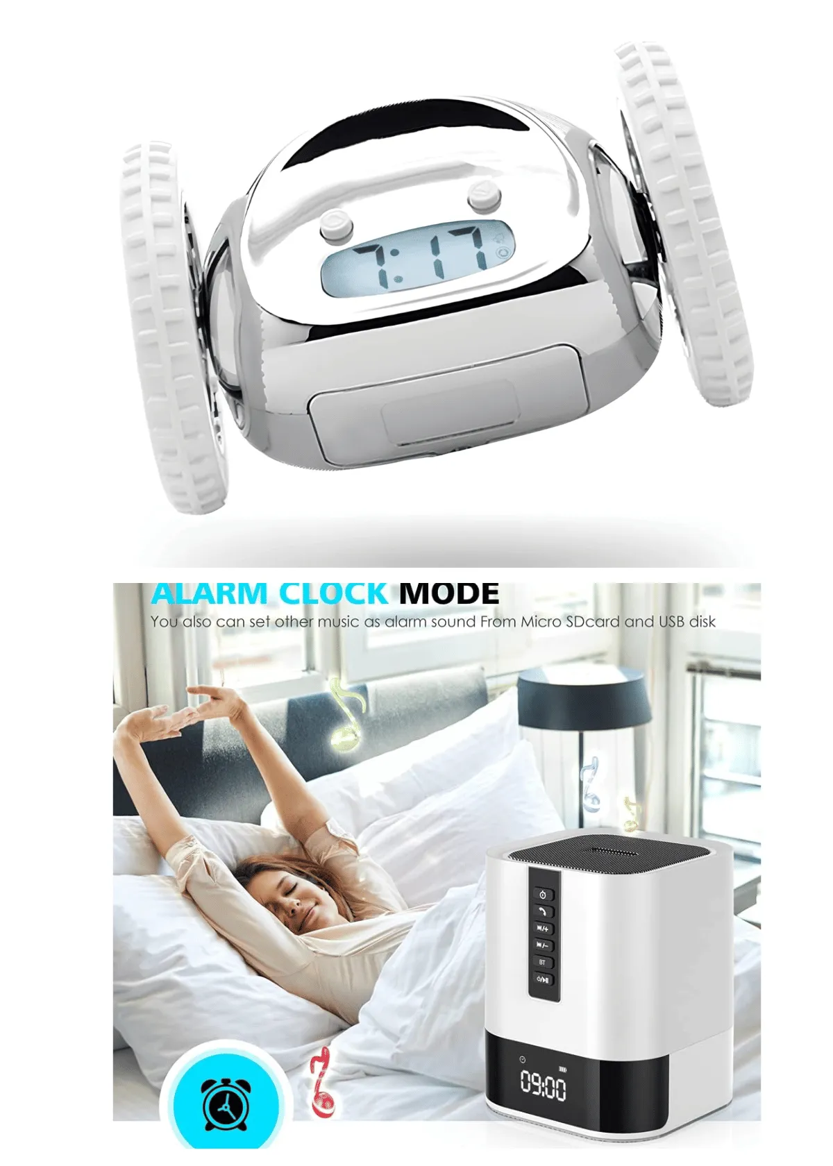 "Alarm Clock For Teenager Review| Features and Prices"