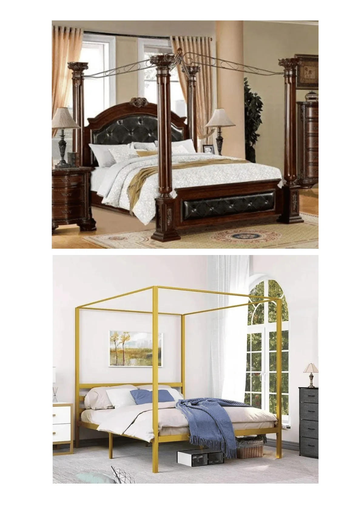 "Transform Your Room with a Luxury Poster Bed Frame: Top Picks"