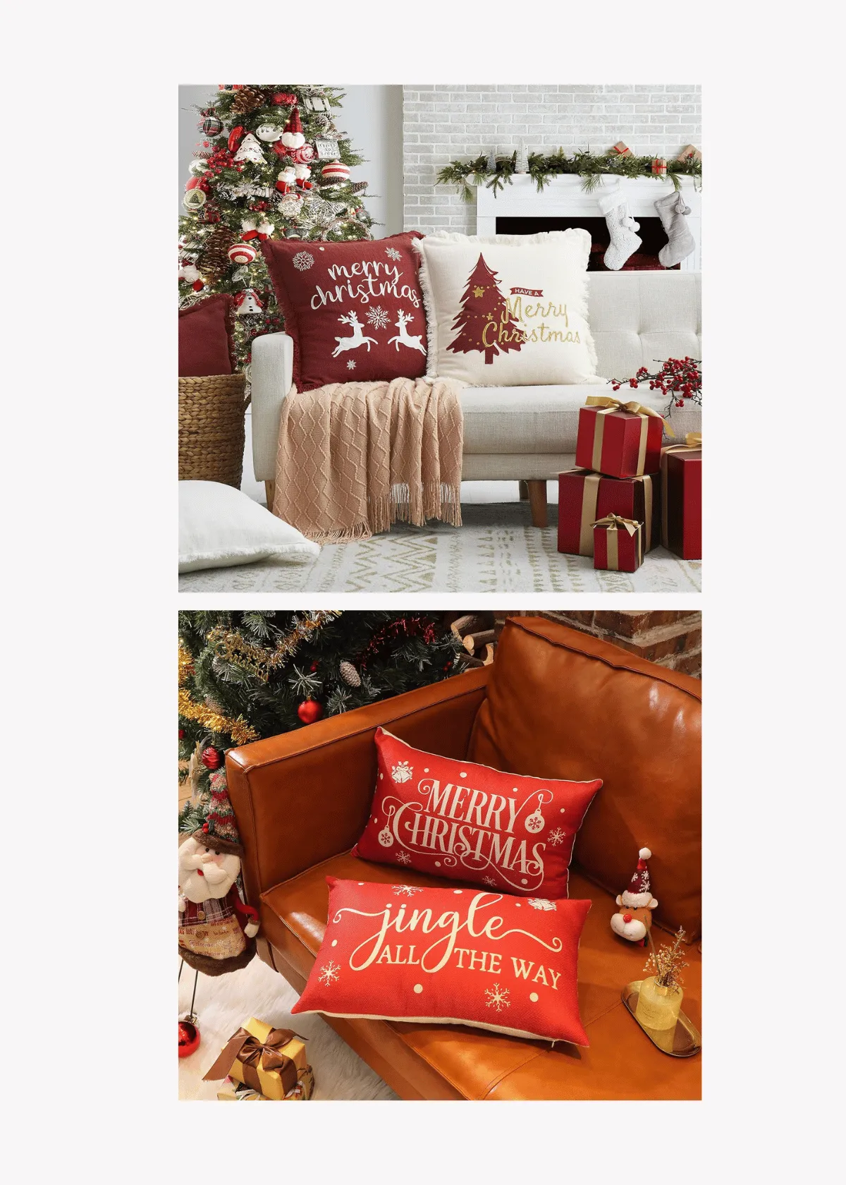 "Discover the Best Christmas Pillow Covers for a Festive Home"