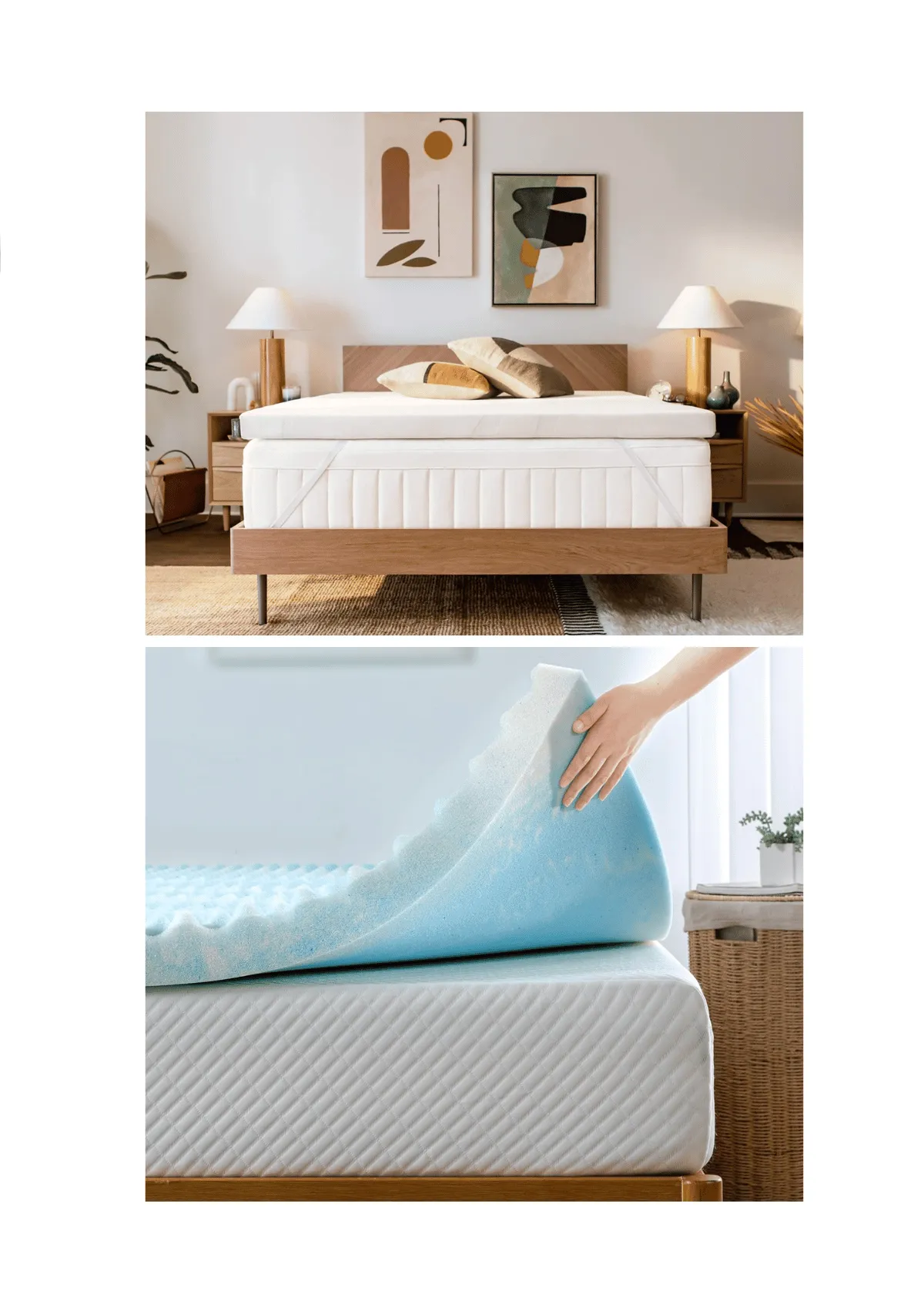 "Mattress Topper | Turn Your Sleepless Nights Into a Cool Slumber"