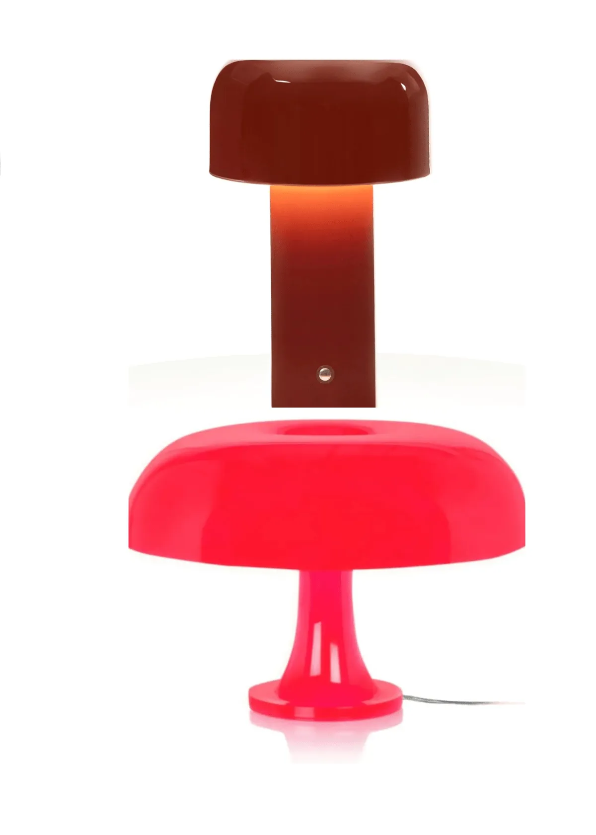 "Red Mushroom Lamp: Add a Touch of Whimsy to Your Home Decor"